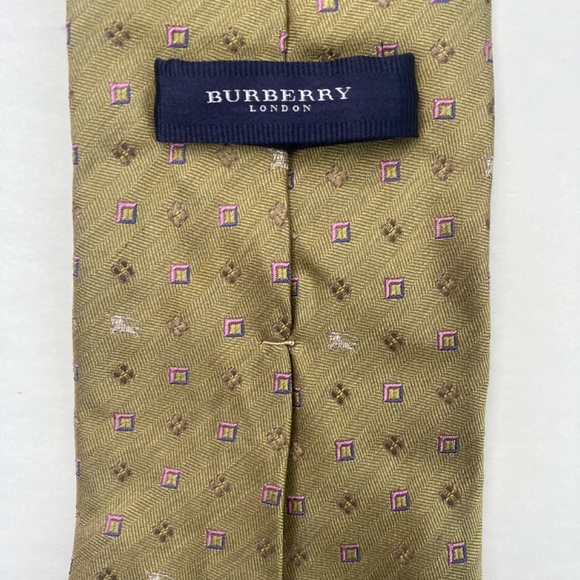 Vintage Burberry Silk Tie - Picture 6 of 7